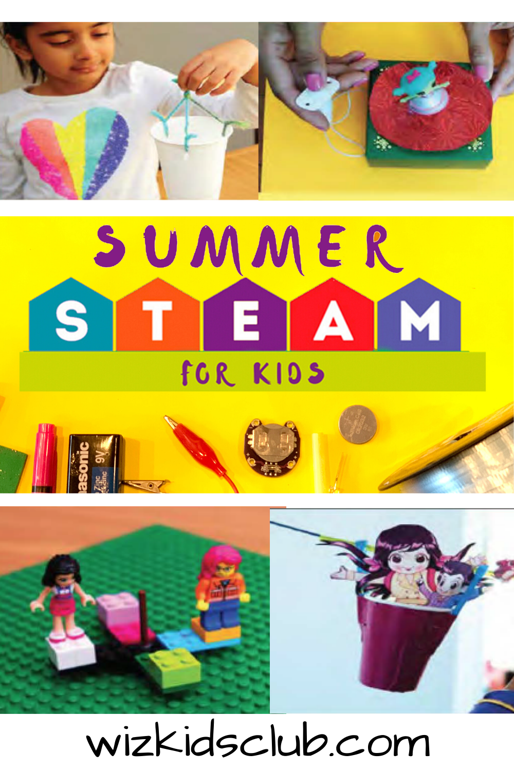 Summer STEAM for Kids E book