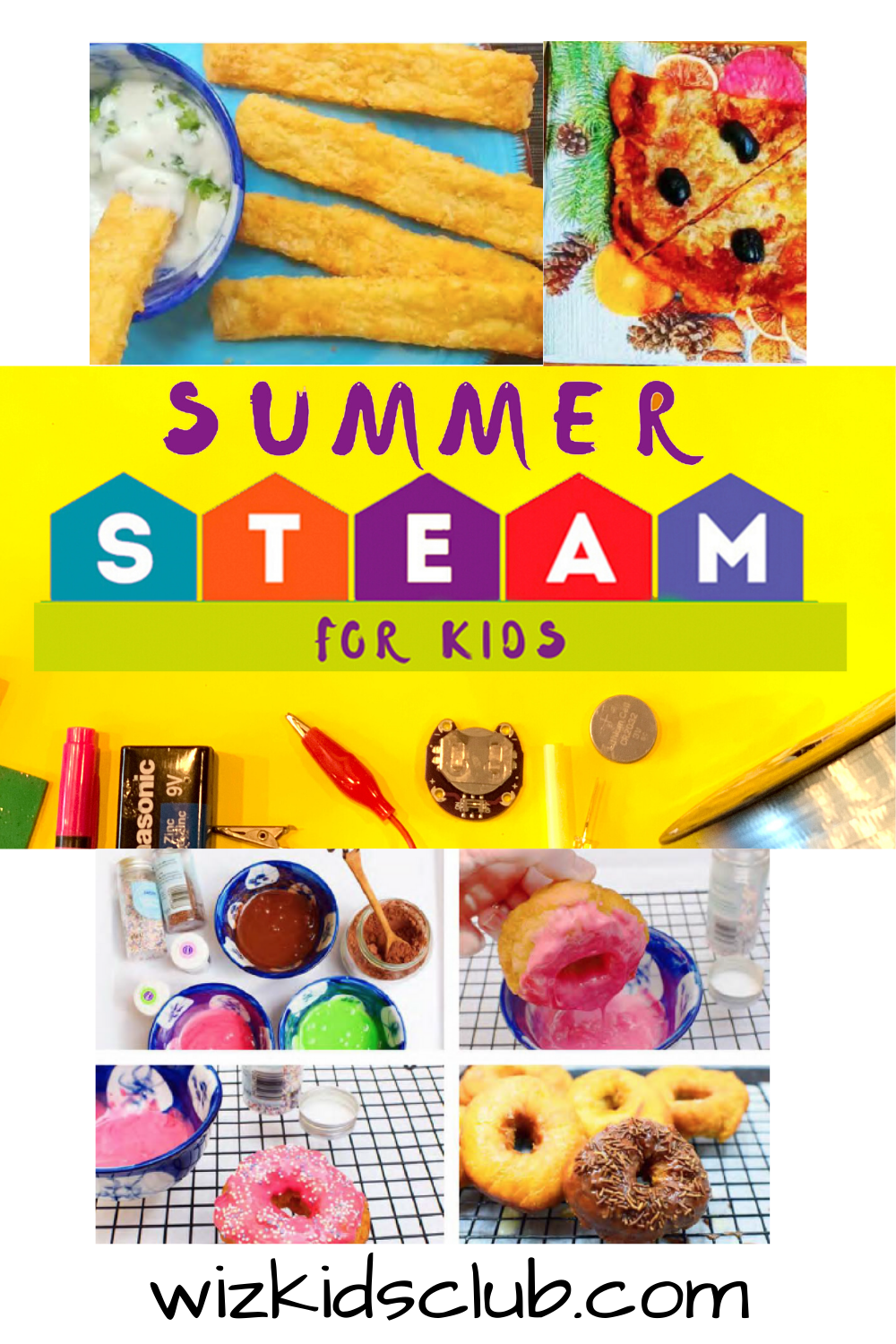 Summer STEAM for Kids E book