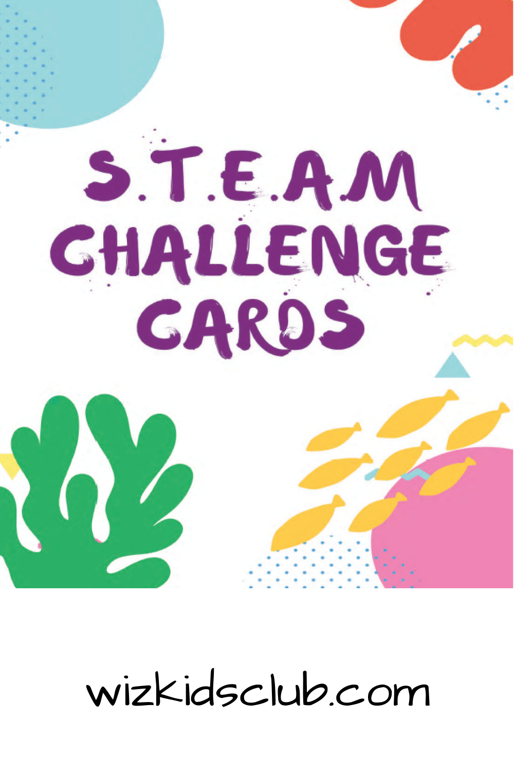 STEAM challenge cards